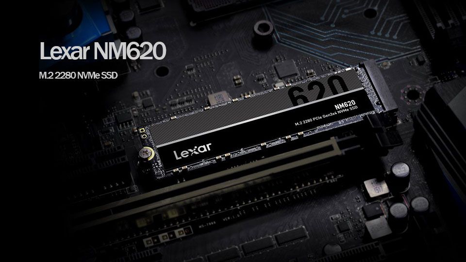 نقد و بررسی تخصصی اس اس دی اینترنال M.2 NVMe لکسار مدل Lexar NM620 ظرفیت 1 ترابایت