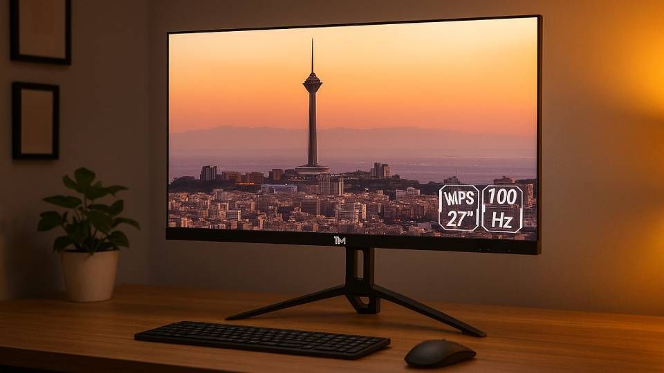 خرید آنلاین مانیتور 27 اینچ گیمینگ تویستد مایندز مدل Twisted Minds TM27FHD100IPS با گارانتی گروه ام آی تی